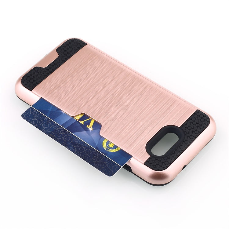 Scene drawing brushed soft rubber two-in-one wallet? for? Samsung j3 2017