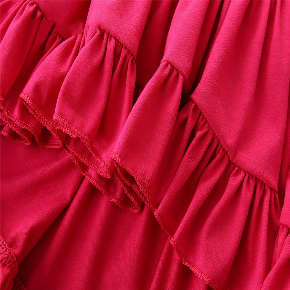 Summer Ruffle Top Blouse Camouflage Leggings Bowknot Headwear Baby Girl Outfit