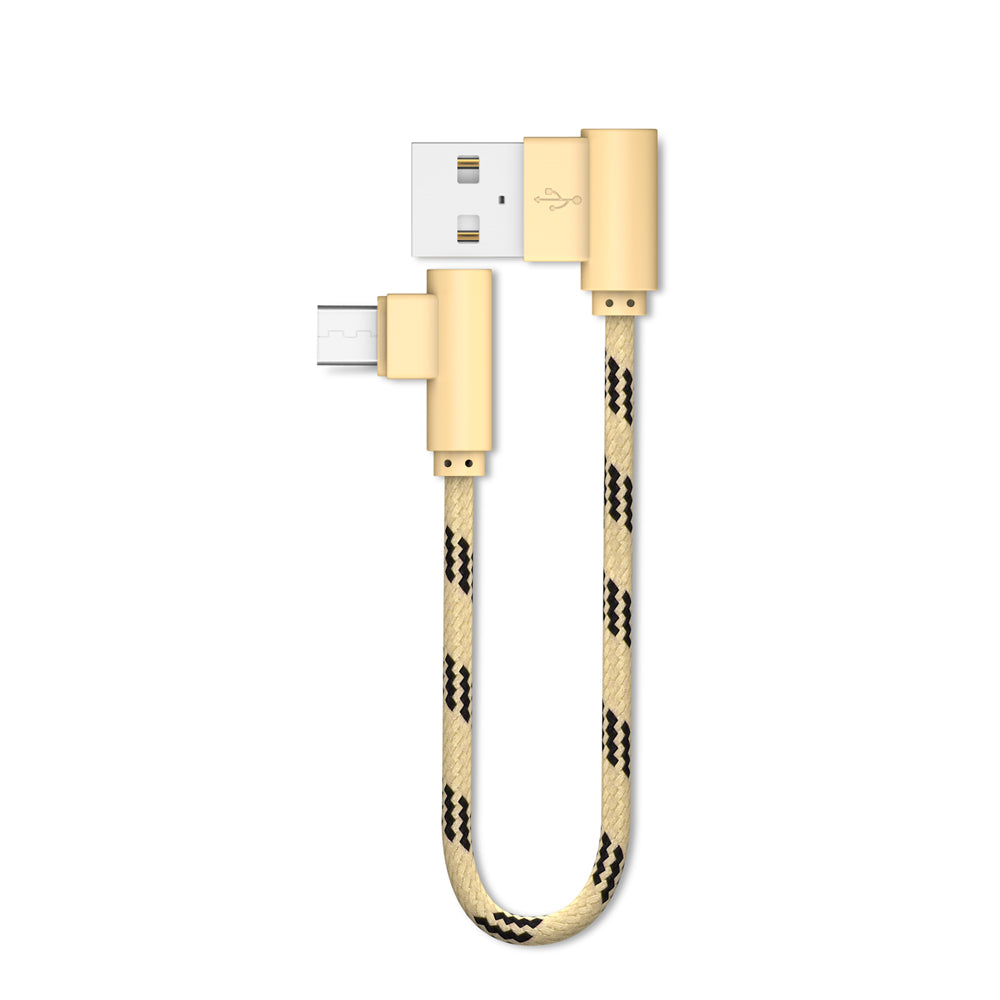 20 CM elbow data cable fast charging, suitable for Android V8