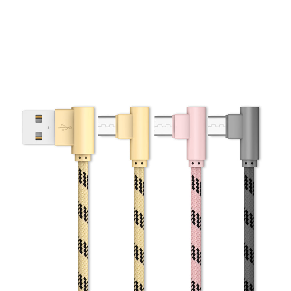 20 CM elbow data cable fast charging, suitable for Android V8