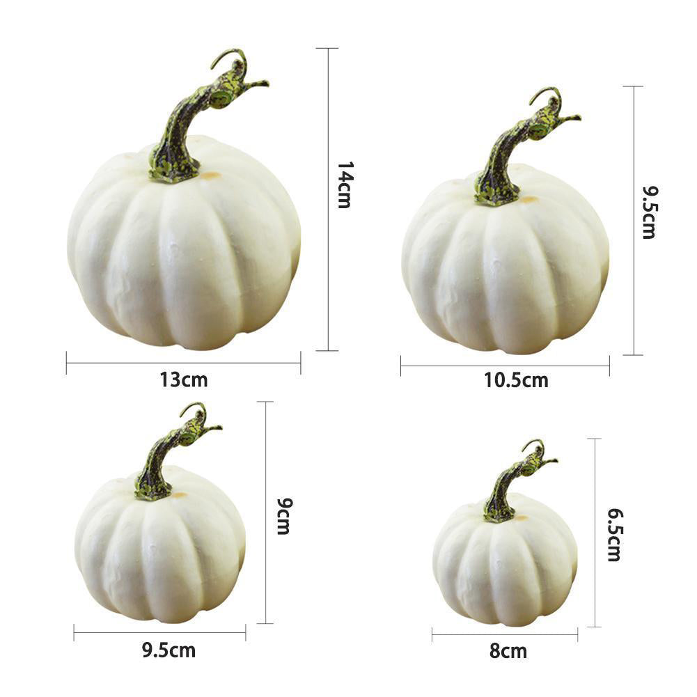 6Pcs Artificial Foam DIY Graffiti Pumpkin Halloween Party Home Garden Decoration