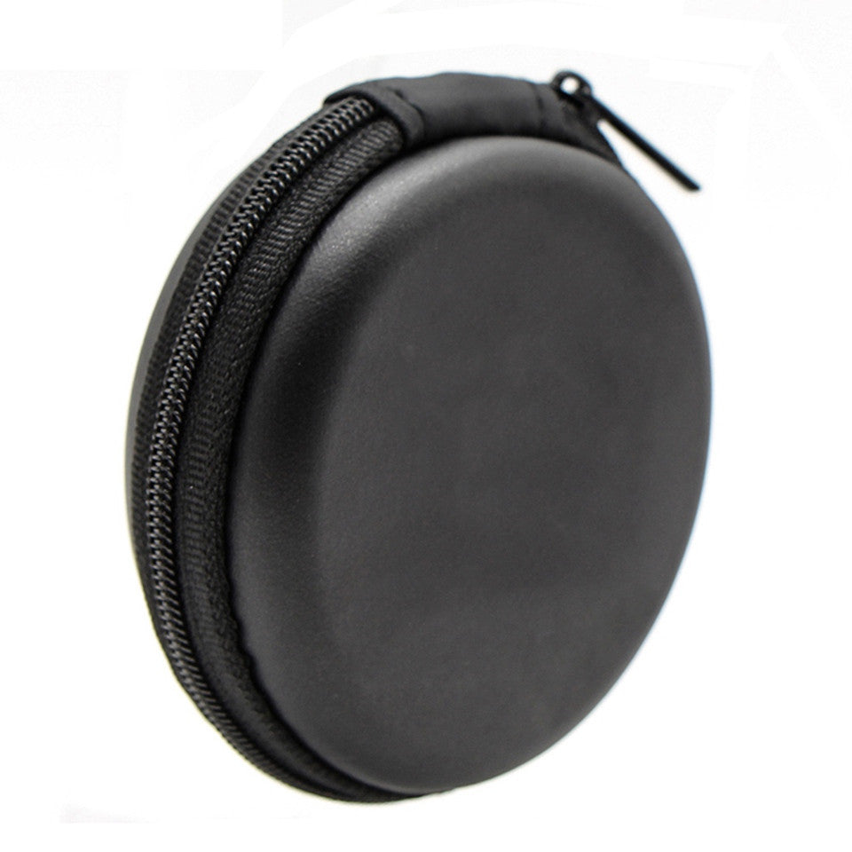 Headphones Storage Bag SD Card Carrying Hard Earphone Package Pocket Hard Hold Case for Earphone Headsets