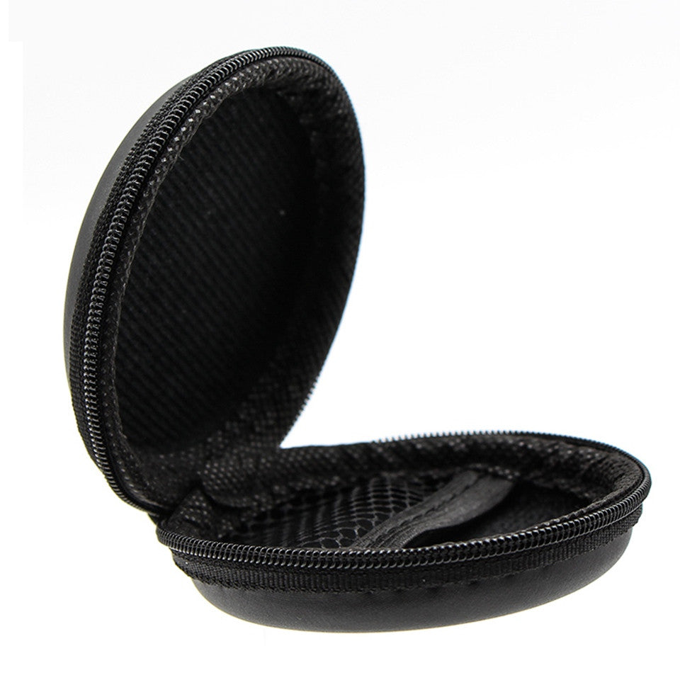 Headphones Storage Bag SD Card Carrying Hard Earphone Package Pocket Hard Hold Case for Earphone Headsets