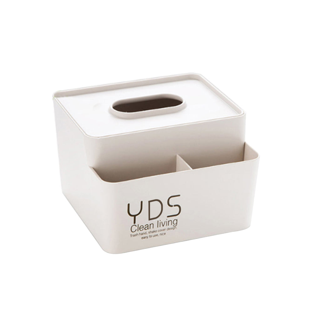 Fashion Storage Box Tissue Cosmetic Container Square Home Office Cafe Organizer