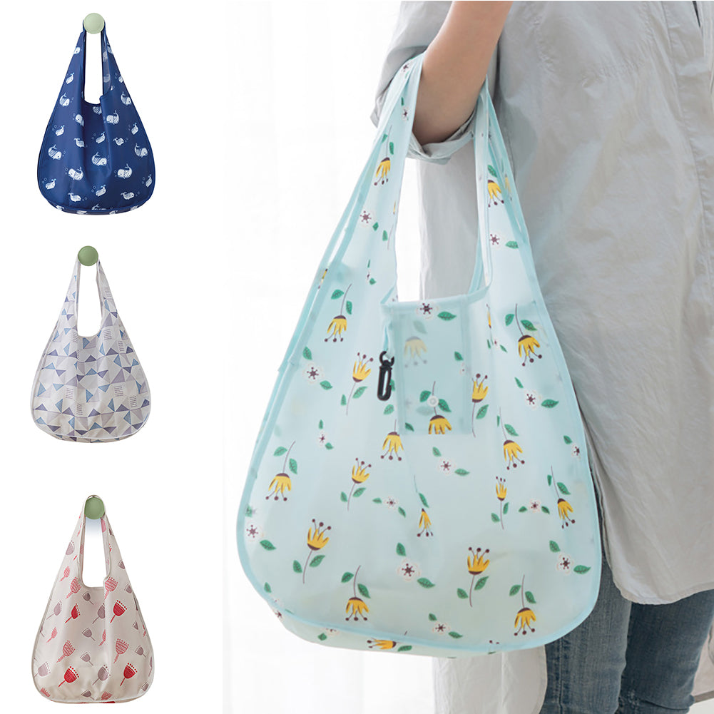 Eco-Friendly Beauty Reusable Storage Foldable Handbag Shopping Tote Bag