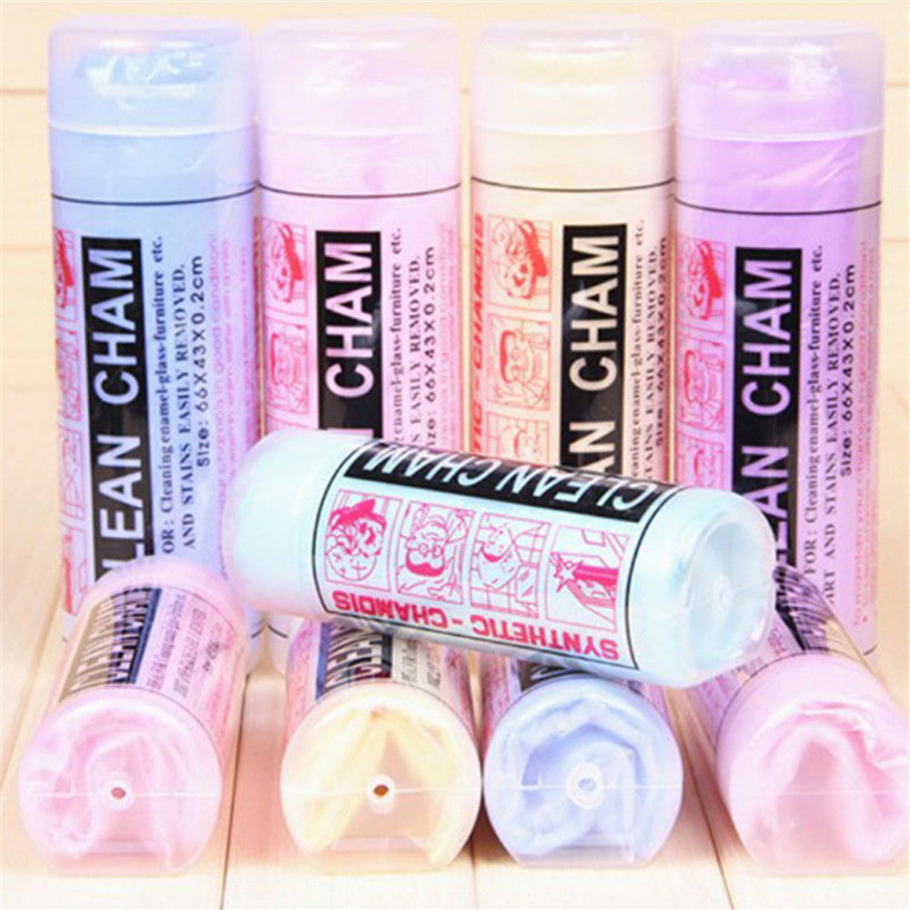 40*30*0.2CM Super Absorption Microfiber Car Care Towel Cleaning PEVA Towel Synthetic Suede Chamois