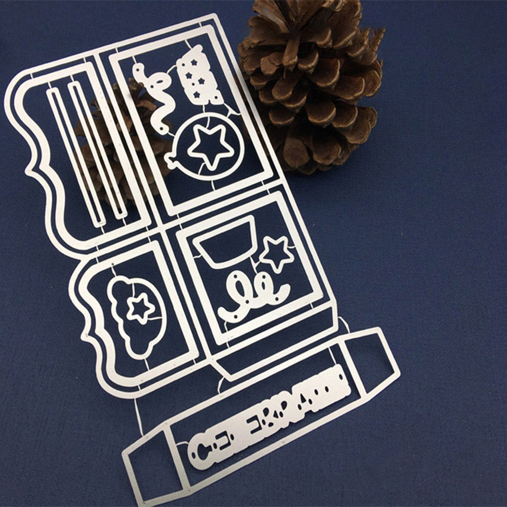 Exquisite Gift Box DIY Embossing Cutting Dies Birthday Festival Card Art Decor