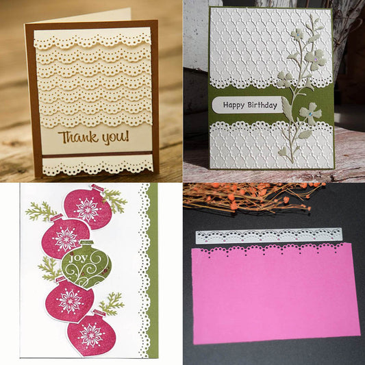 Lovely Lace Metal Cutting Die DIY Scrapbooking Paper Craft Card Embossing Tool