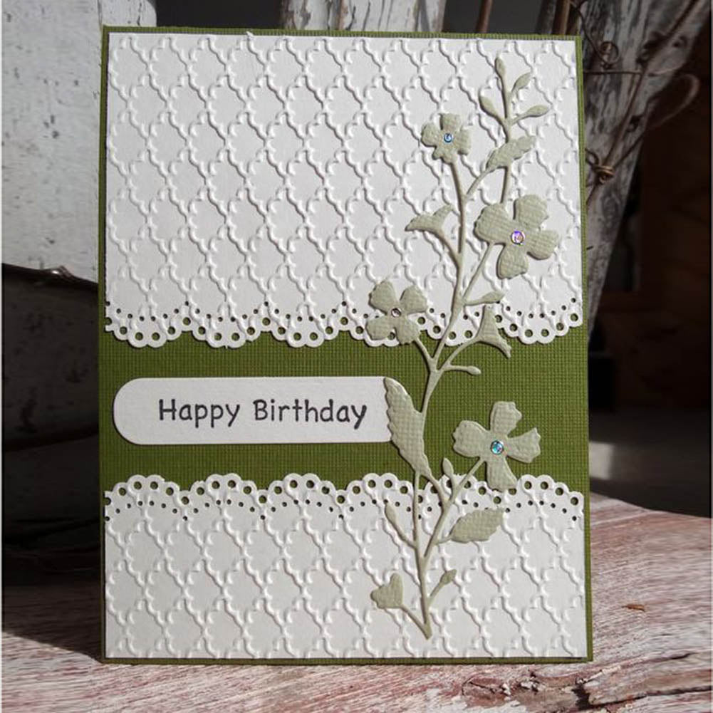 Lovely Lace Metal Cutting Die DIY Scrapbooking Paper Craft Card Embossing Tool