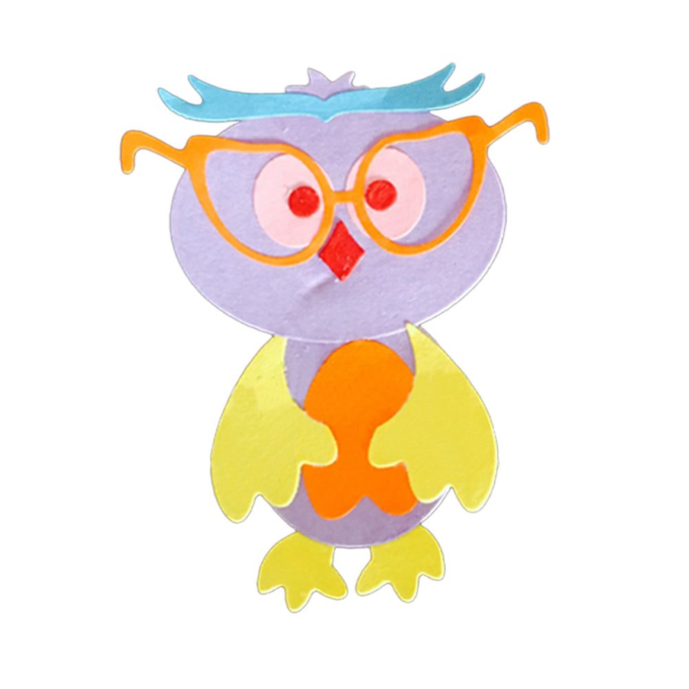 Owl Doctor Photo Frame Carbon Steel Cutting Photo Art Card DIY Craft Mold