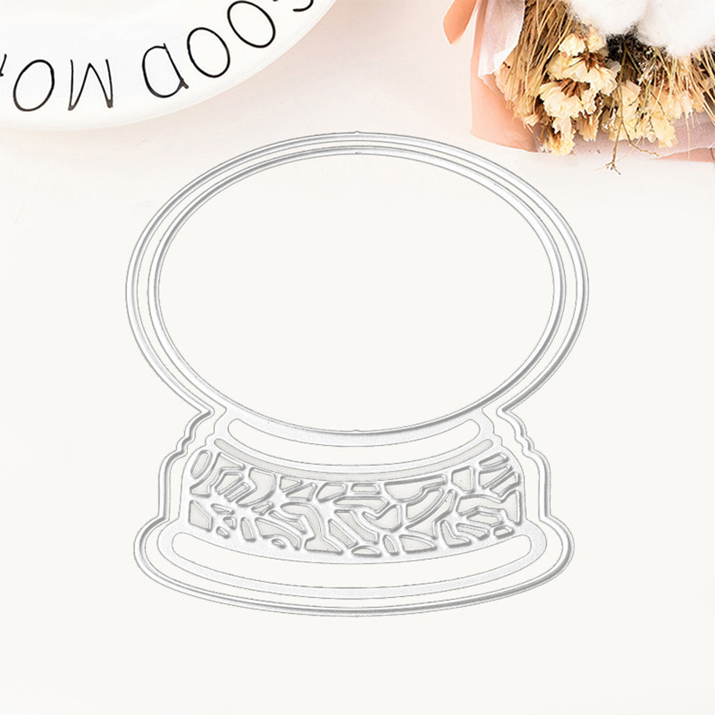 Round Ball Shape DIY Metal Cutting Die Scrapbook Paper Cards Embossing Tool