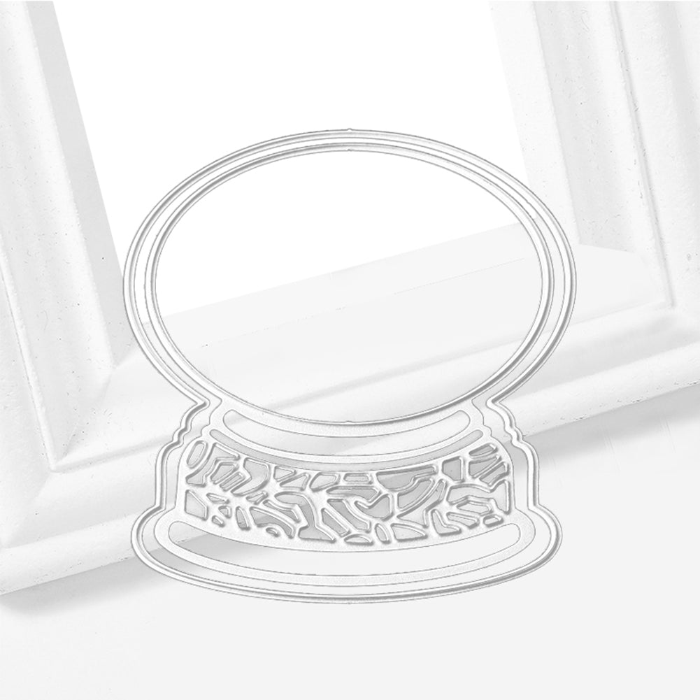 Round Ball Shape DIY Metal Cutting Die Scrapbook Paper Cards Embossing Tool