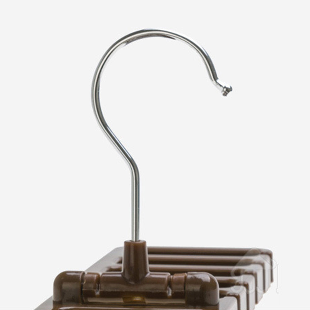 Durable Men Plastic Belt Scarf Rack Organizer Neck Tie Hanger Holder Organizer