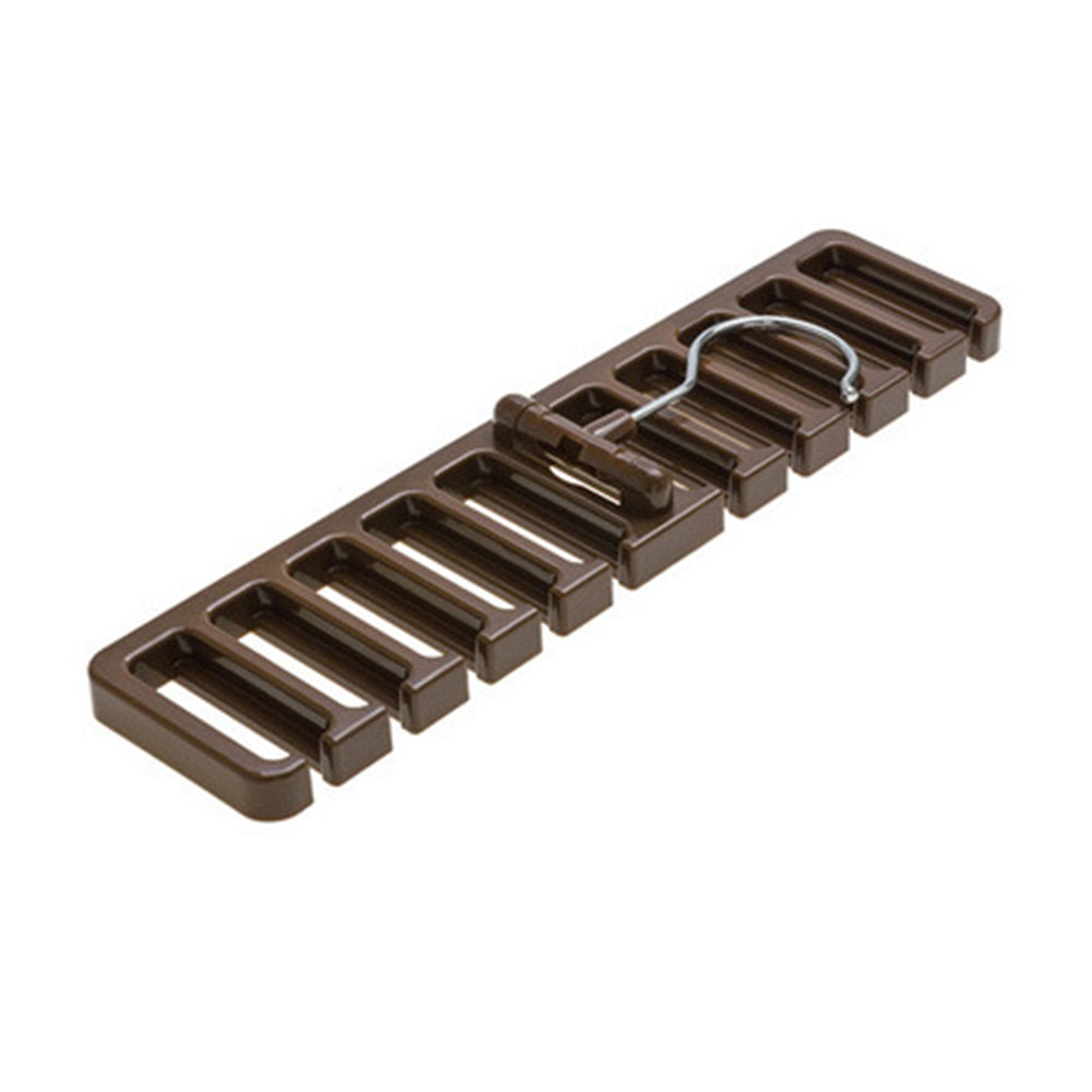 Durable Men Plastic Belt Scarf Rack Organizer Neck Tie Hanger Holder Organizer