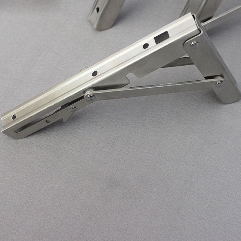 L Shape Durable Folding Stainless Steel Bracket Triangular Release Support Tool