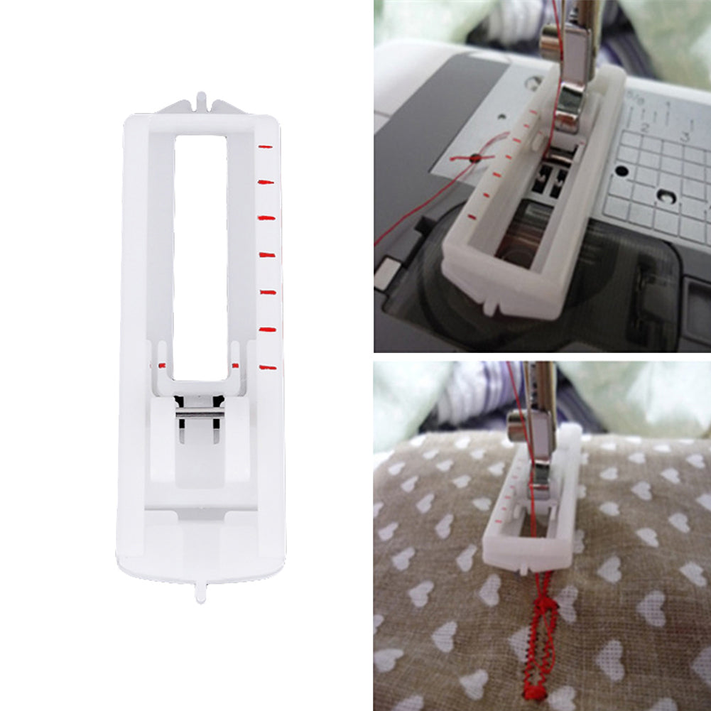 Domestic Sewing Machine Snap on Button Hole Presser Foot for Singer Brother