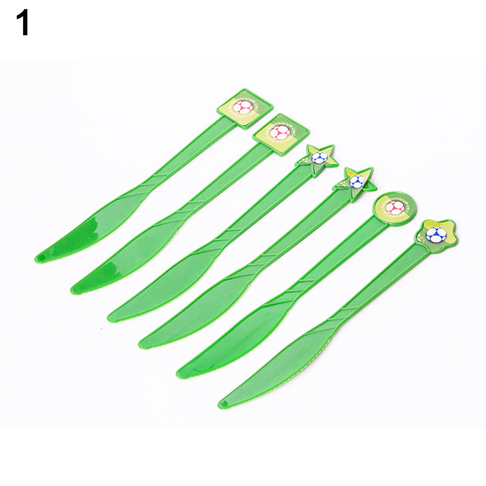 Fashion Football Theme Party Supplies Kids Boys Birthday Tableware Decor Tool