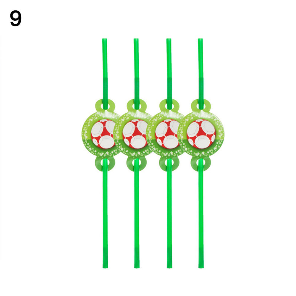 Fashion Football Theme Party Supplies Kids Boys Birthday Tableware Decor Tool