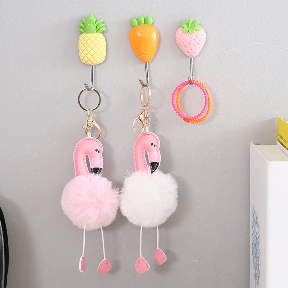 Lovely Fruit Wall Door Bag Key Hat Hook Hanger Home Kitchen Bathroom Decoration