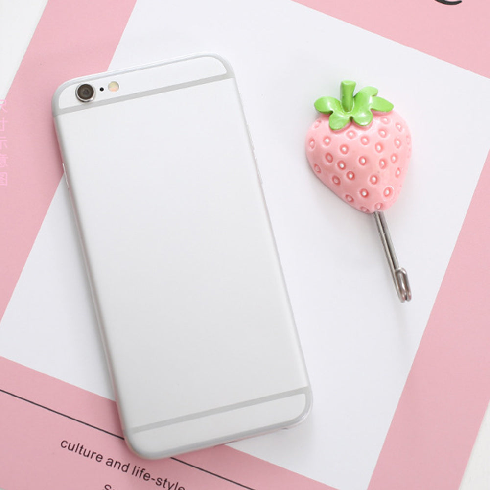 Lovely Fruit Wall Door Bag Key Hat Hook Hanger Home Kitchen Bathroom Decoration