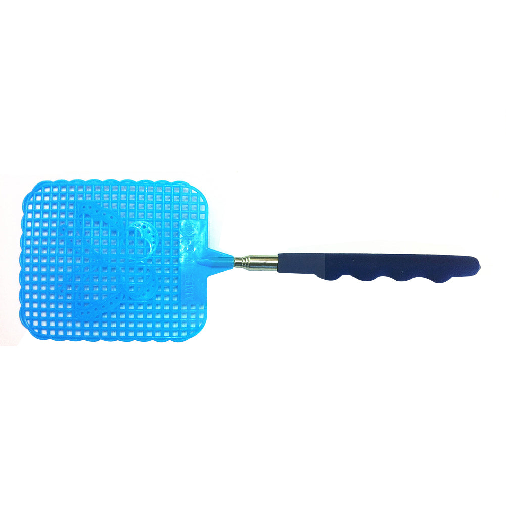 73cm Telescopic Extendable Fly Swatter Prevent Pest Mosquito Home Manual Tool