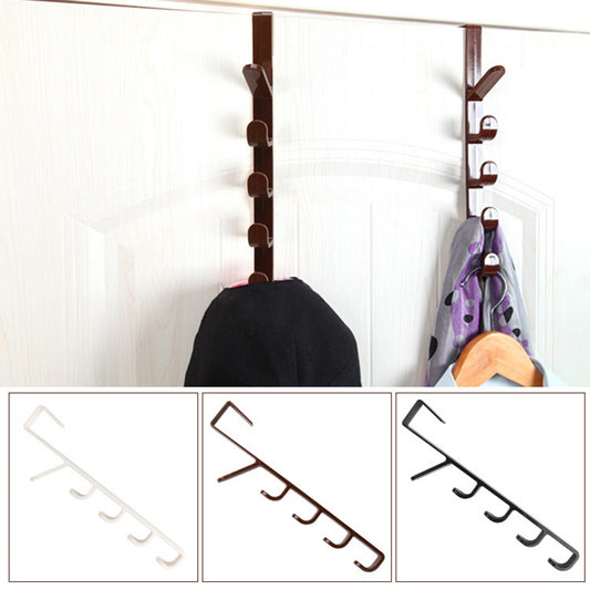 Multifunctional Door Hanger Hook Home Clothes Storage Holder Towel Hanging Rack