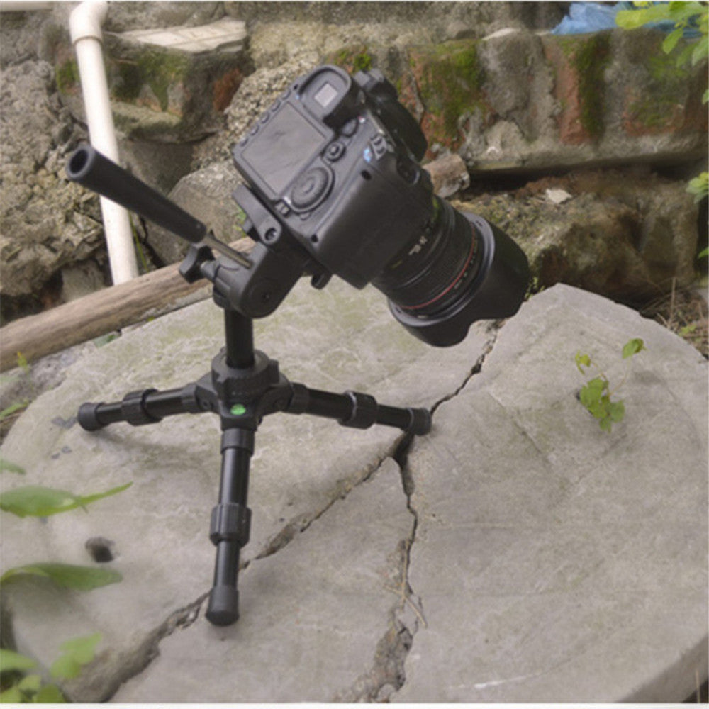 Low Angle Macro Shooting Camera Tripod Lightweight DSLR Mini Tripods Universal Portable Monopod Close-up  Macro Stand