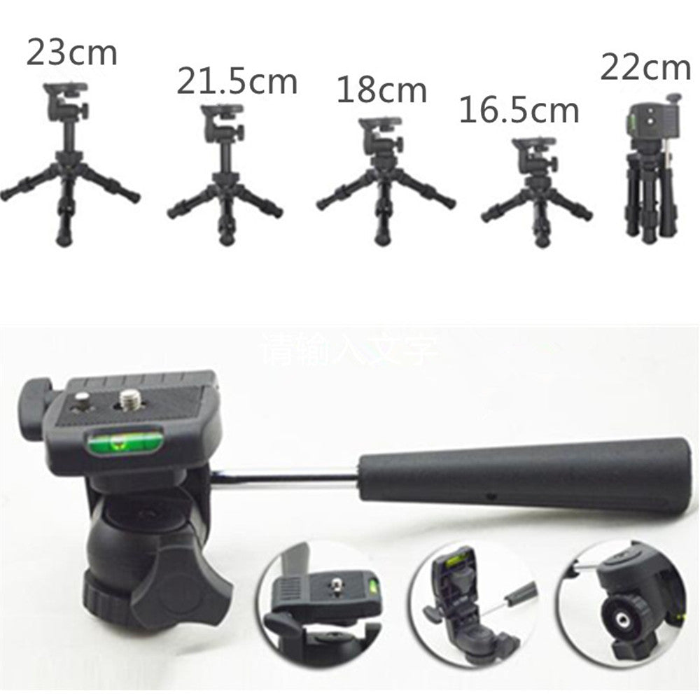 Low Angle Macro Shooting Camera Tripod Lightweight DSLR Mini Tripods Universal Portable Monopod Close-up  Macro Stand
