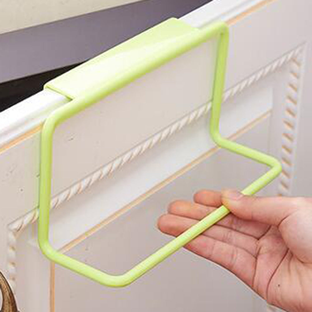 Towel Rack Hanging Holder Organizer Bathroom Kitchen Cabinet Cupboard Hanger