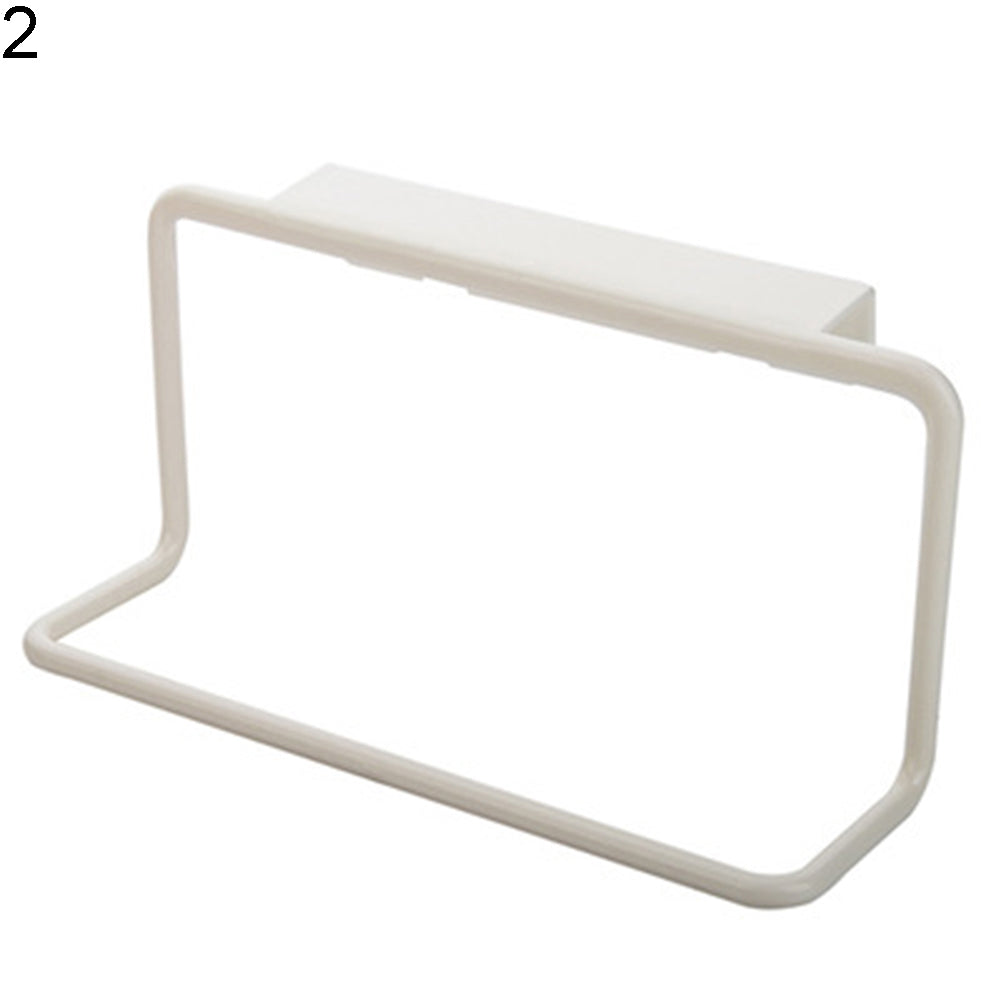 Towel Rack Hanging Holder Organizer Bathroom Kitchen Cabinet Cupboard Hanger