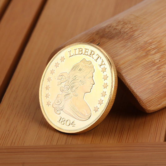 Statue of Liberty Holy Alloy Commemorative Coin Collection Gift Exquisite