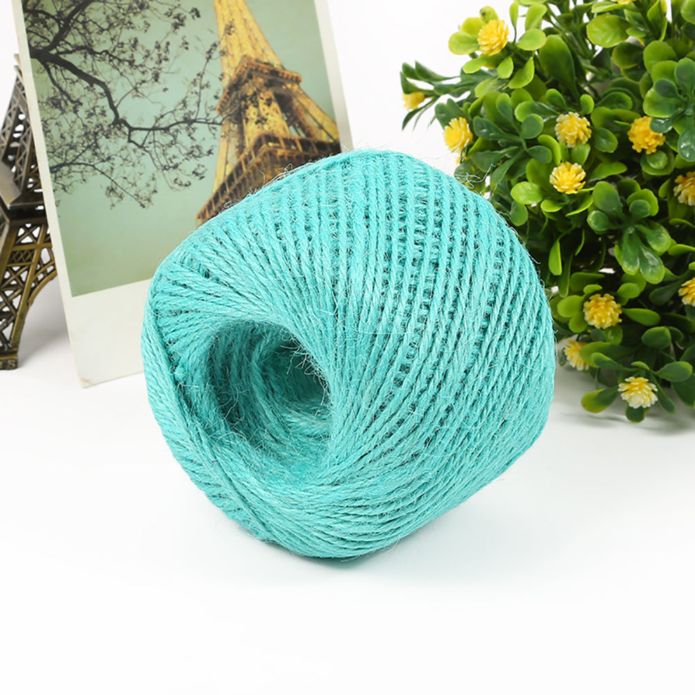 50m Durable Twine Ball Hemp Rope Art Craft Wrap Gift Cord String Ball Decor