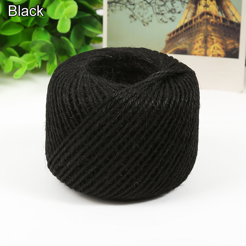 50m Durable Twine Ball Hemp Rope Art Craft Wrap Gift Cord String Ball Decor