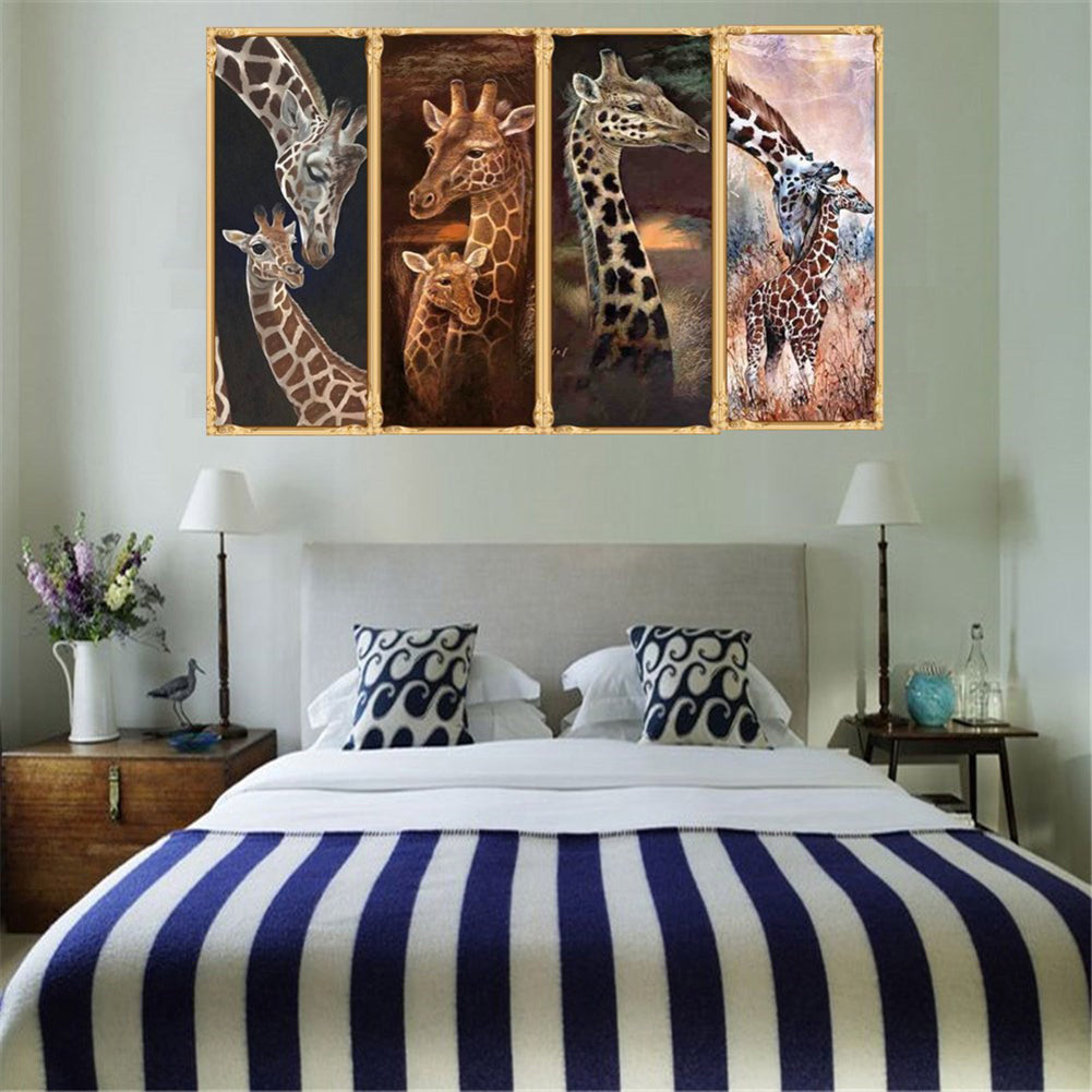 Giraffe DIY Full Diamond Painting Cross Stitch Embroidery Home Wall Decoration