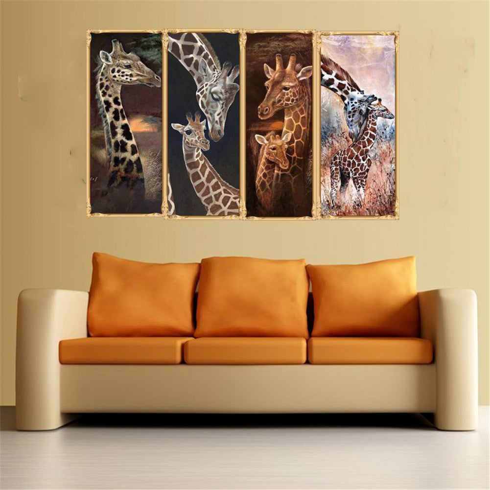 Giraffe DIY Full Diamond Painting Cross Stitch Embroidery Home Wall Decoration