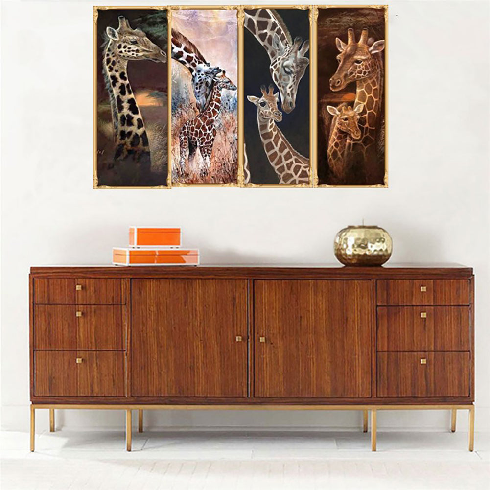 Giraffe DIY Full Diamond Painting Cross Stitch Embroidery Home Wall Decoration