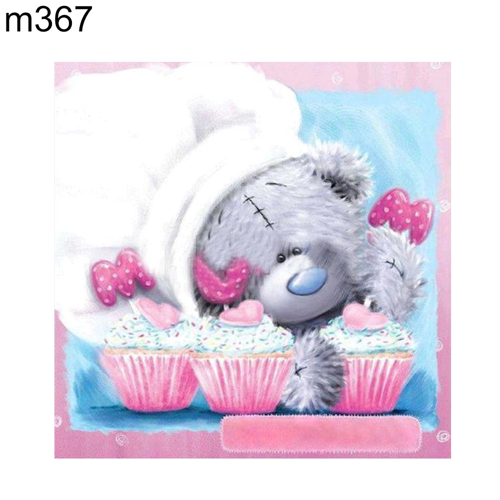 Cartoon Cat Dog Owl Full Diamond Painting DIY Handmade Craft Cross Stitch Decor