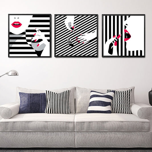 Nordic Make-up Woman Painting Decorative Picture Home Wall Art Decor Posters