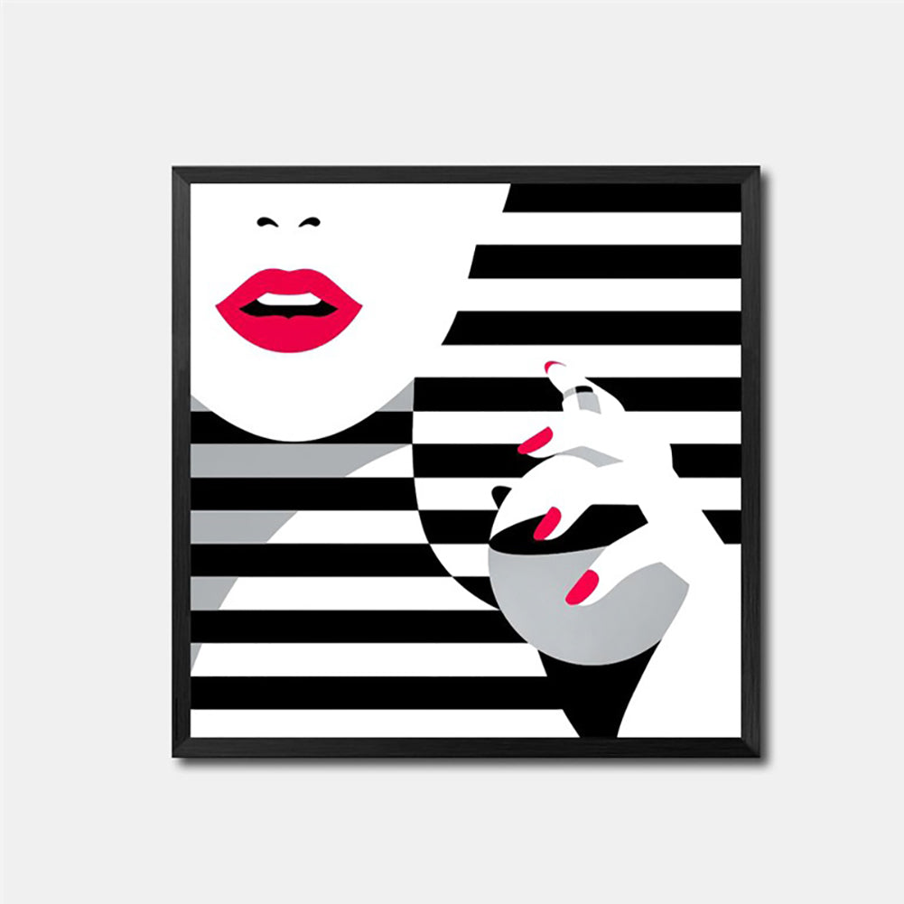 Nordic Make-up Woman Painting Decorative Picture Home Wall Art Decor Posters