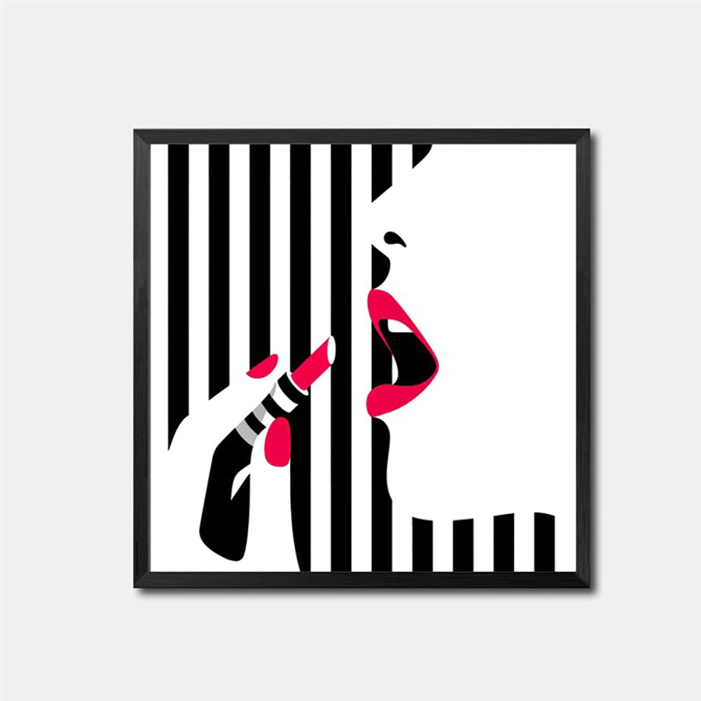 Nordic Make-up Woman Painting Decorative Picture Home Wall Art Decor Posters