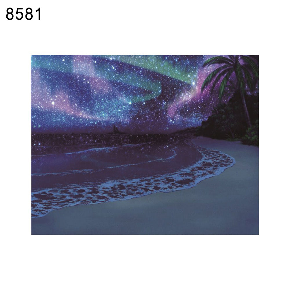 Turtle Planet Beauty Full Diamond Painting DIY Frameless Cross Stitch Wall Decor