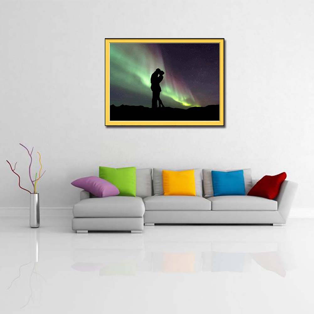 Horse Moon Night DIY Partial Diamond Painting Cross Stitch Craft Home Wall Decor