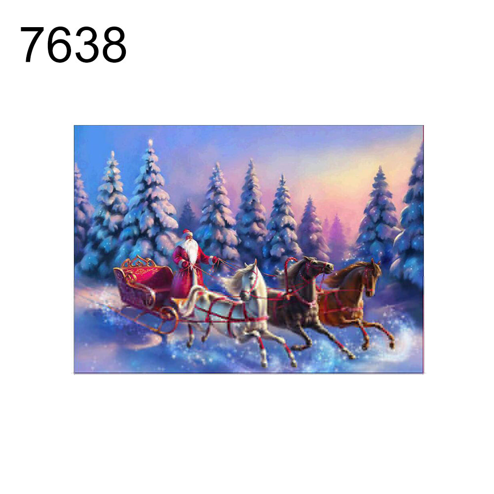 Horse Moon Night DIY Partial Diamond Painting Cross Stitch Craft Home Wall Decor