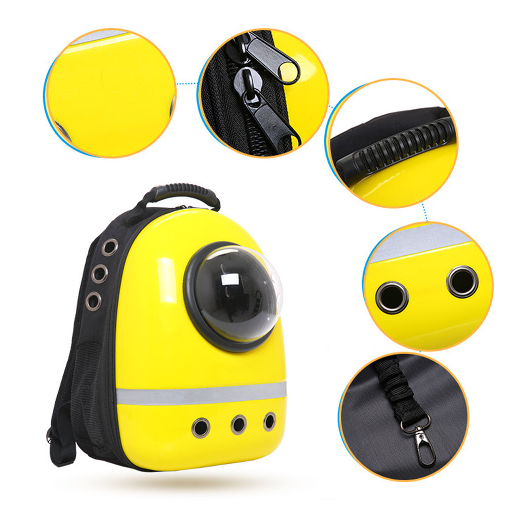 Pet Cat Dog Puppy Outdoor Carrier Travel Bag Space Capsule Breathable Backpack