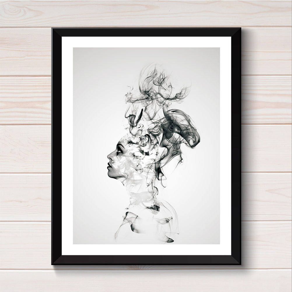 Abstract Boy Canvas Print Wall Art Painting Poster Picture Bedroom Home Decor