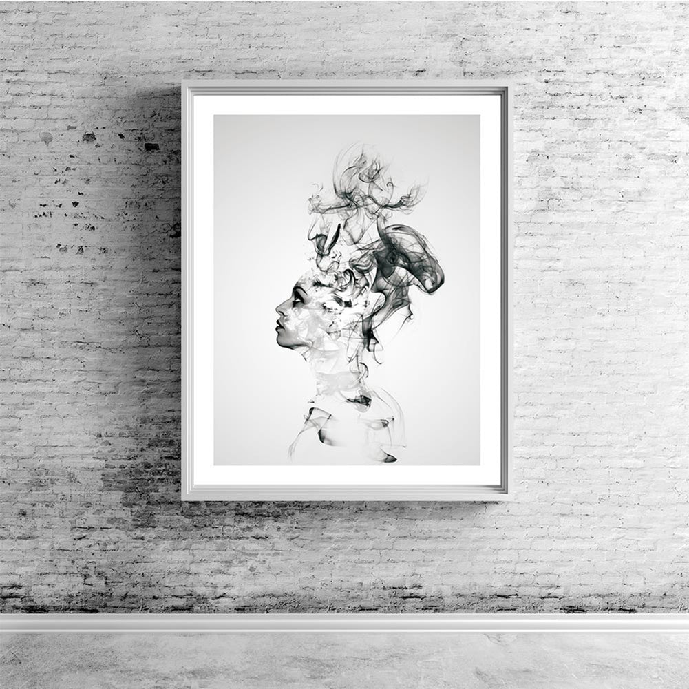 Abstract Boy Canvas Print Wall Art Painting Poster Picture Bedroom Home Decor