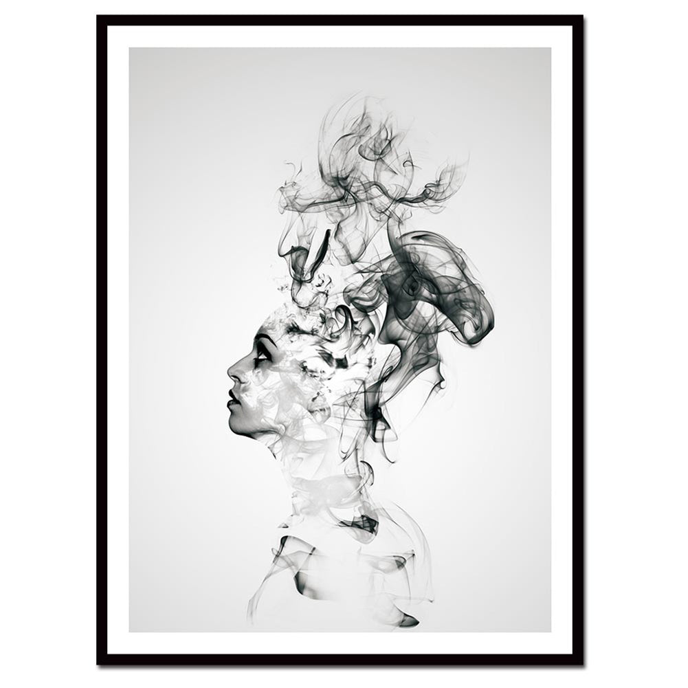 Abstract Boy Canvas Print Wall Art Painting Poster Picture Bedroom Home Decor