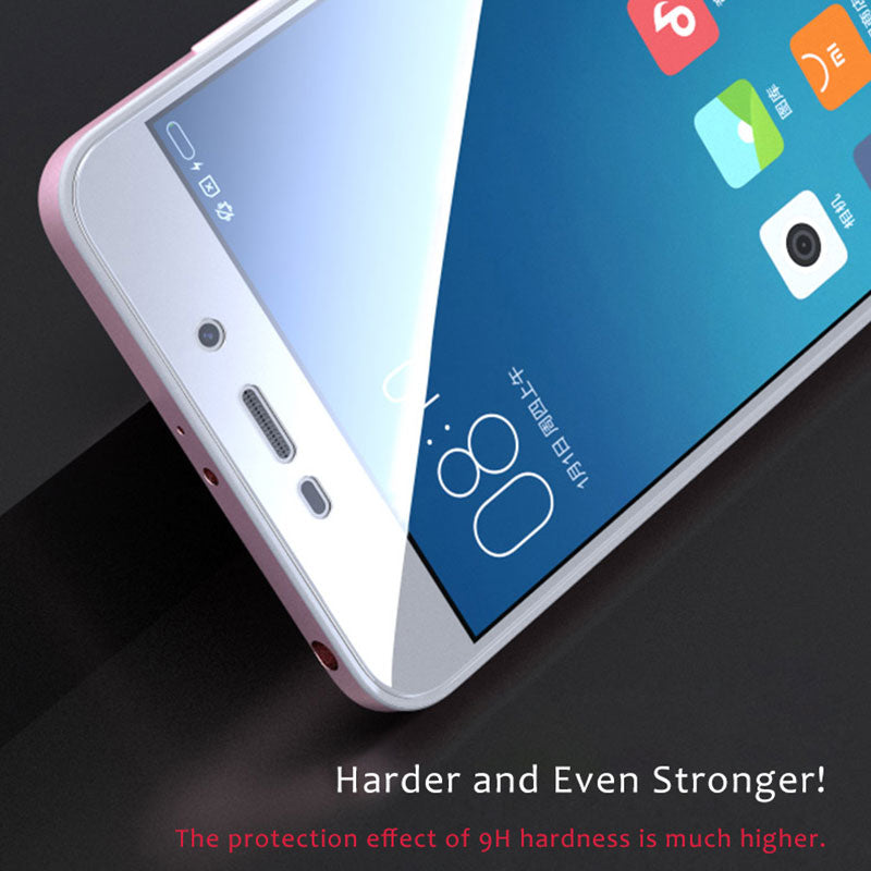 (2 PCS)For Xiaomi Redmi S2 4 4A 5 Plus 5A 6 Pro 6A Note 4 5 Pro 5A 2.5D Anti-blue Ray Tempered Glass Screen Protector