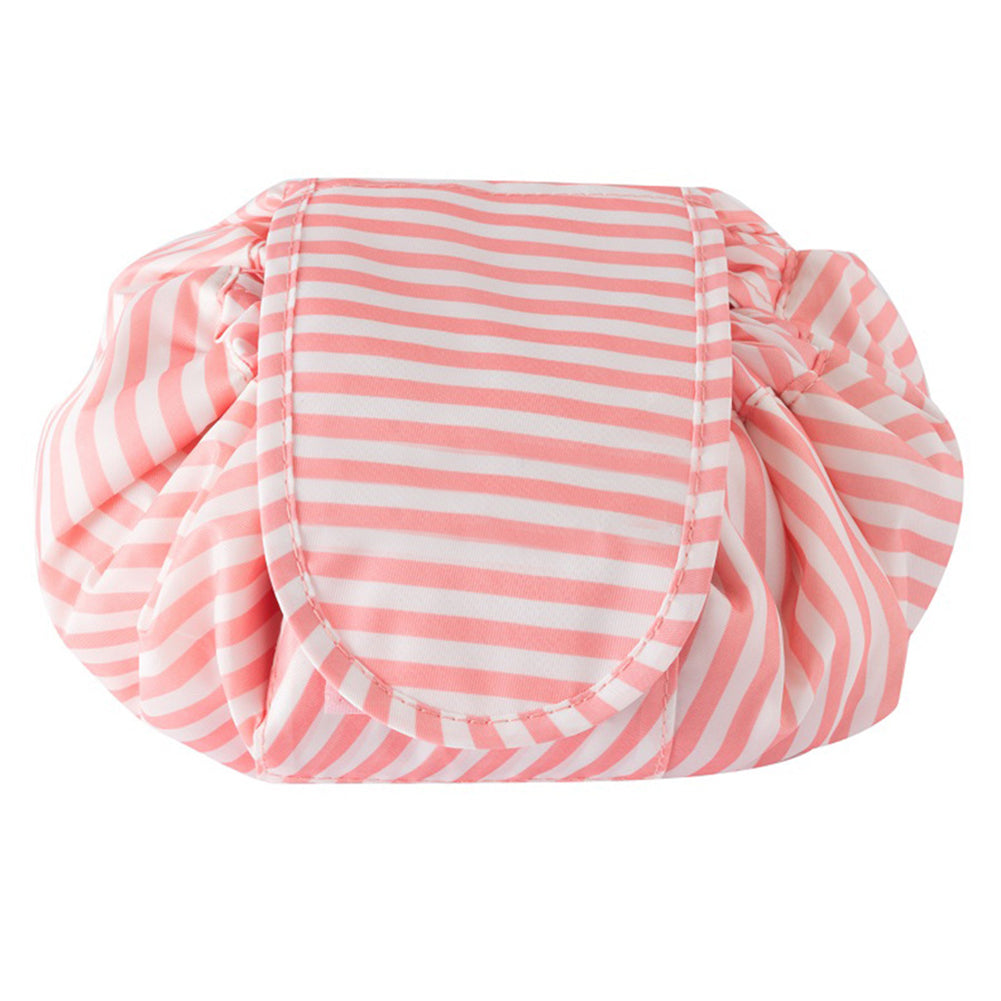 Portable Large Capacity Travel Makeup Cosmetics Storage Bag Drawstring Pouch