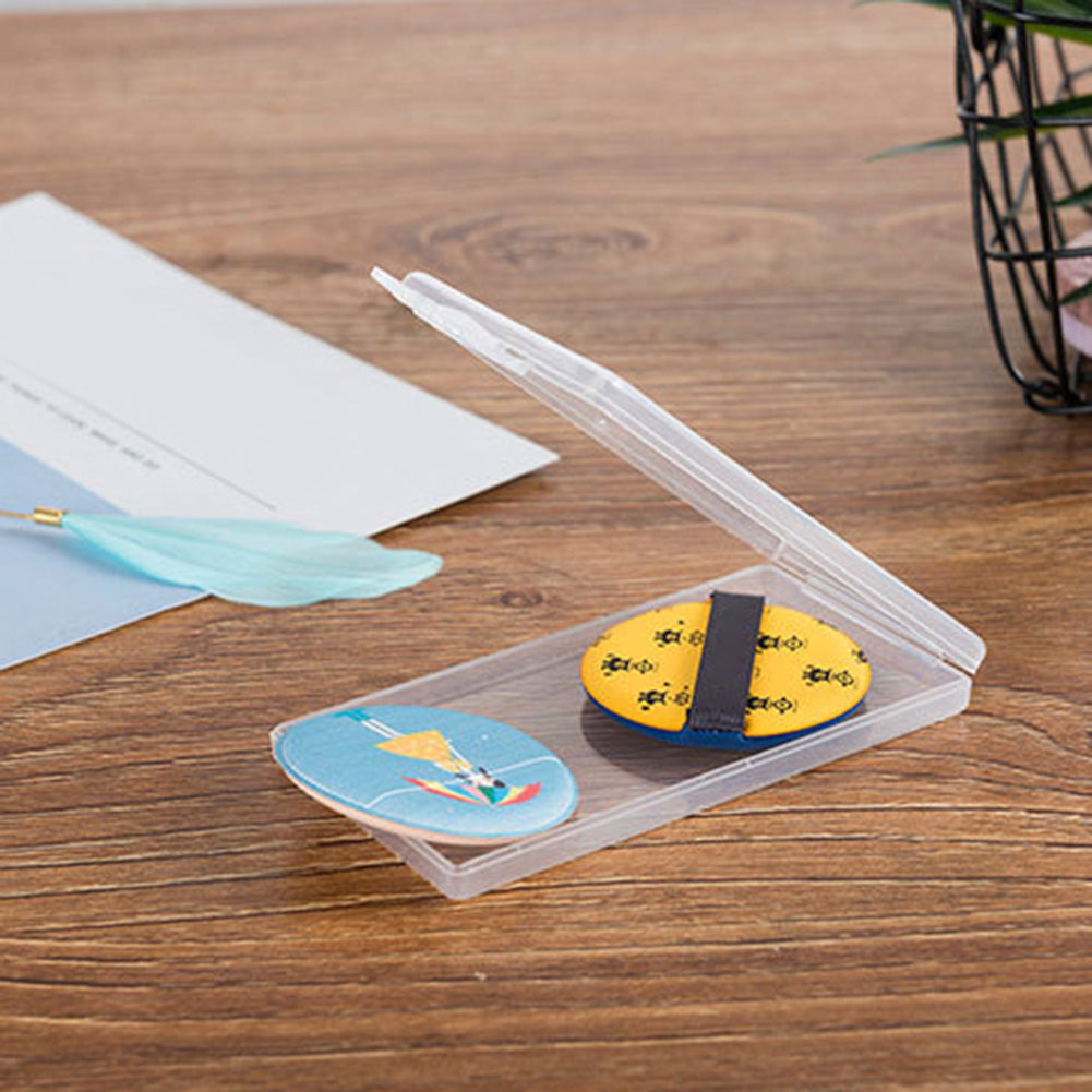 Plastic Container Makeup Storage Case Box for Powder Puff False Eyelash Jewelry